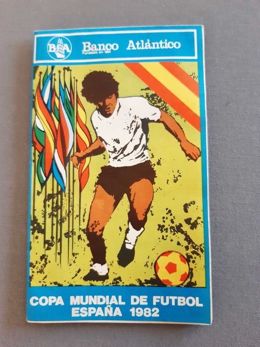 Antigo Mapa de Madrid Mundial 1982 Maradona - Banco Atlântico