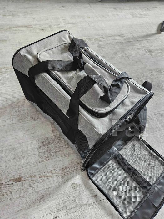 Transporter torba transportowa dla psa kota królika świnki szary