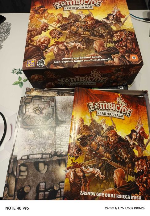 Zombicide Czarna Plaga i Wulfsburg PL