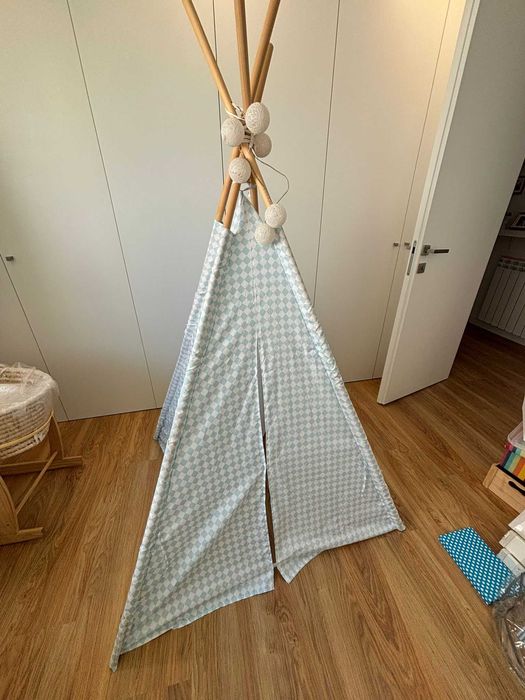 Tenda Tipi marca atmospera vichy azul