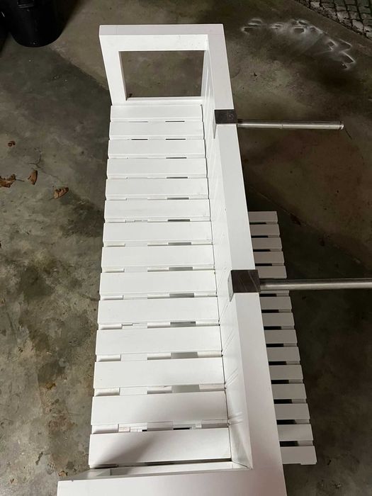 Móvel de exposição de roupa para loja