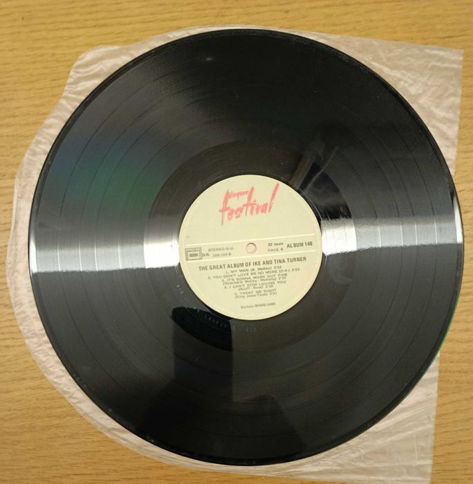 Disco vinil, duplo, LP, The Great Album of Ike and Tina Turner