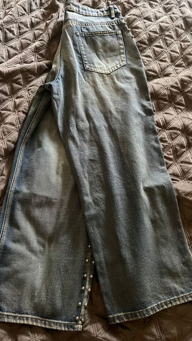 Широкі сині джинси baggy opium