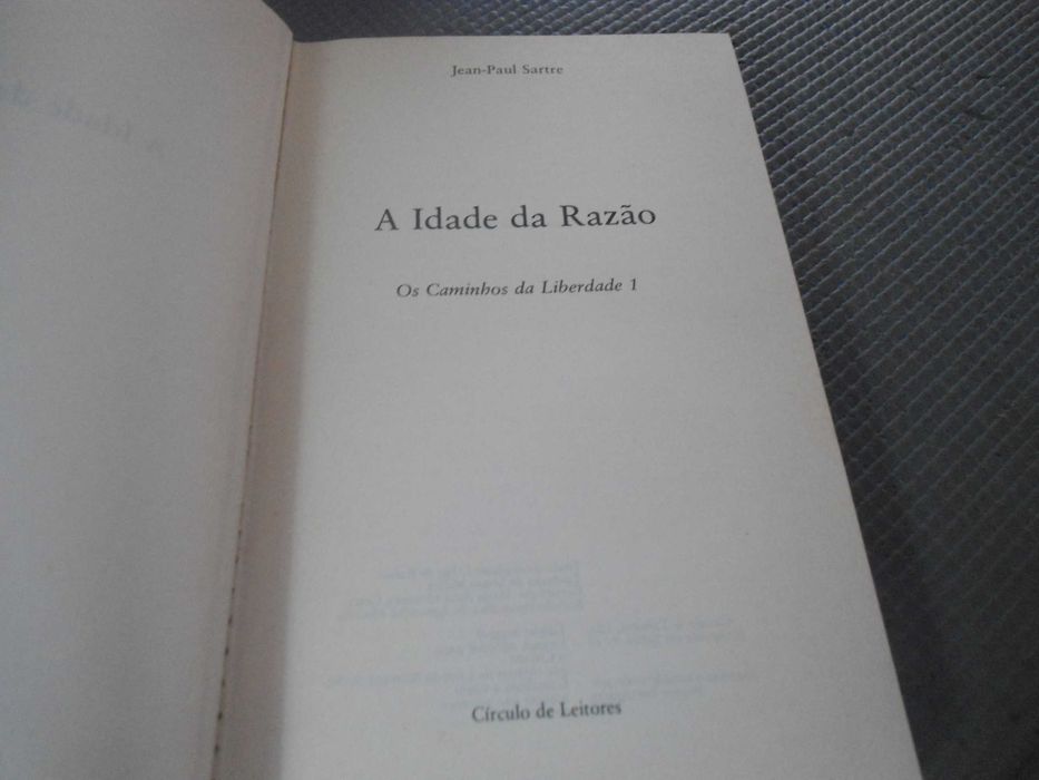 A Idade da Razão por Jean Paul Sartre