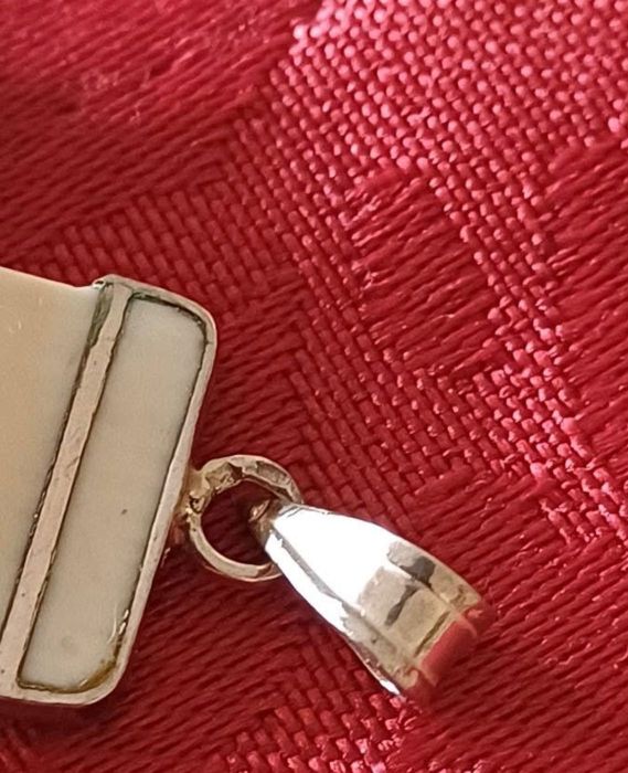 Pendente , Crucifixo , Prata contrastada