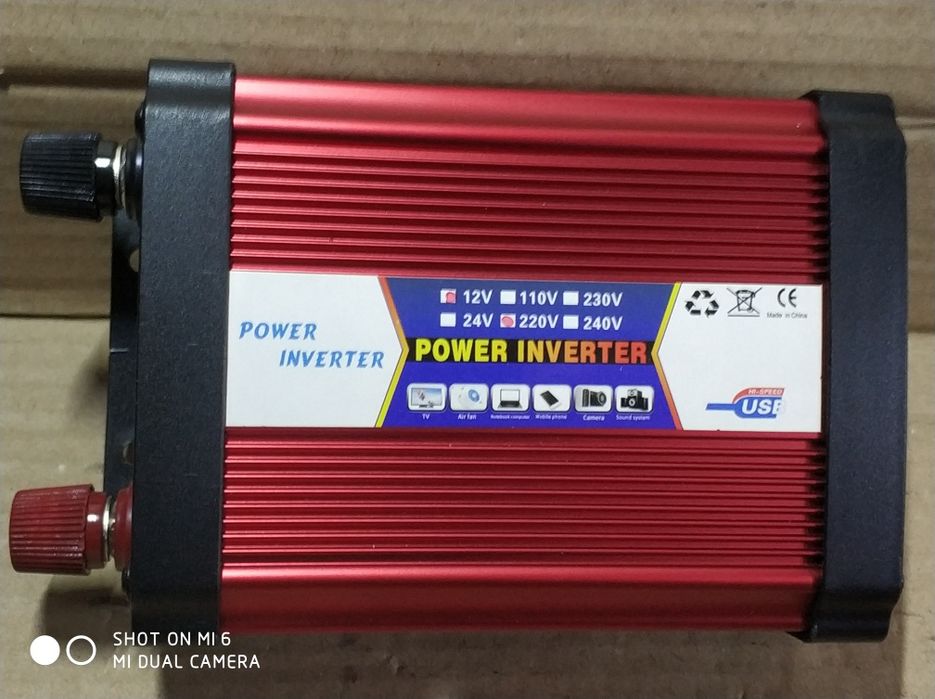 Інвертор 12в на 220в "1000w"