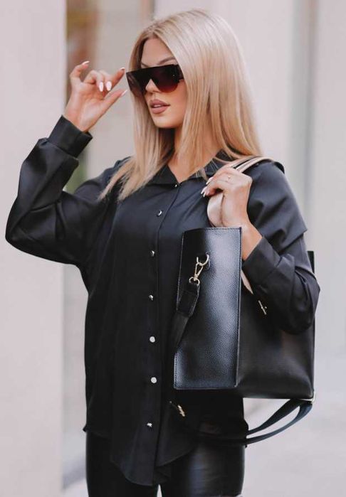 Torebka Reese Czarna Matowa