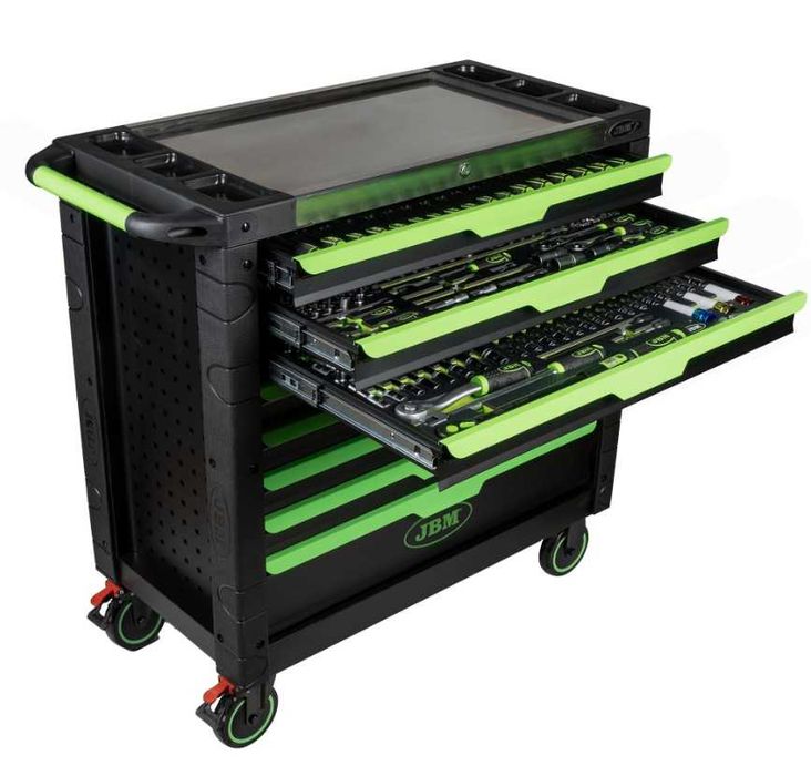 Carro de Ferramentas XL 8 Gavetas - Equipado
