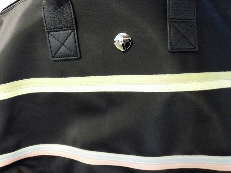 Mala de cor preta Texier