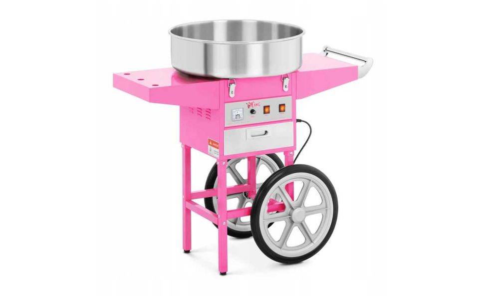 MASZYNA DO WATY Royal Profesjonalna na kółkach Wózek Nowa Różowa FV