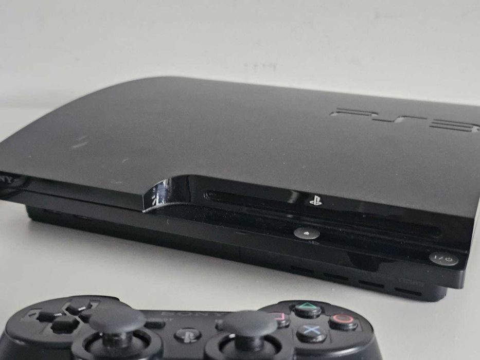 PlayStation 3 PS3 Slim 120GB konsola CFW Evilnat 4.92 + pad