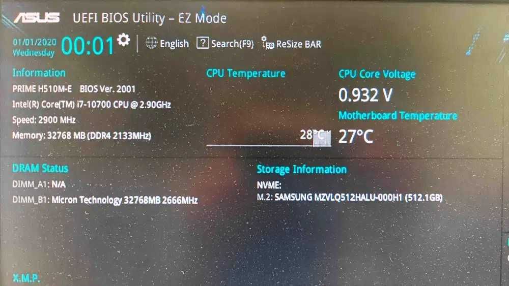 Kit PC Gamer - Processador i7 10700 + Prime H510M + Fonte Corsair 650W