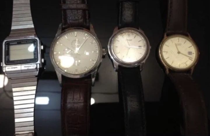 Relógio (Coleção) antigo Cauny Citizen Casio Timex Canon Incabloc