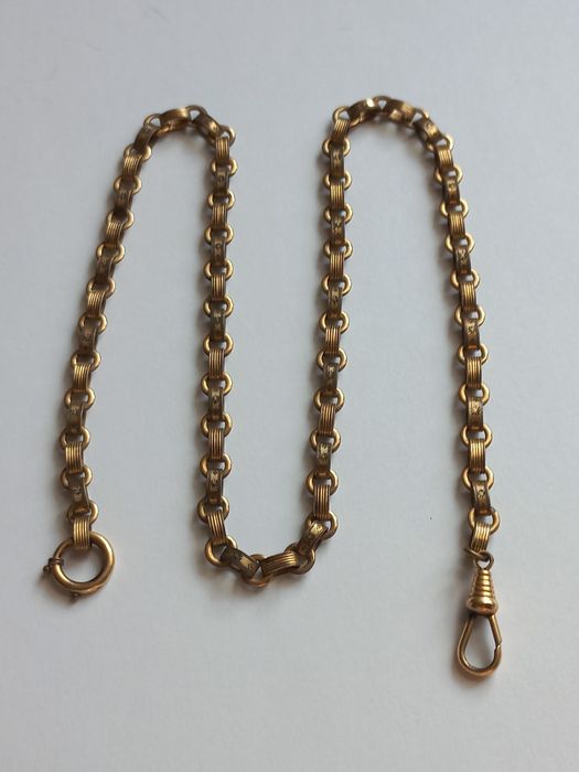 Elegancka stara dewizka do zegarka kieszonkowego