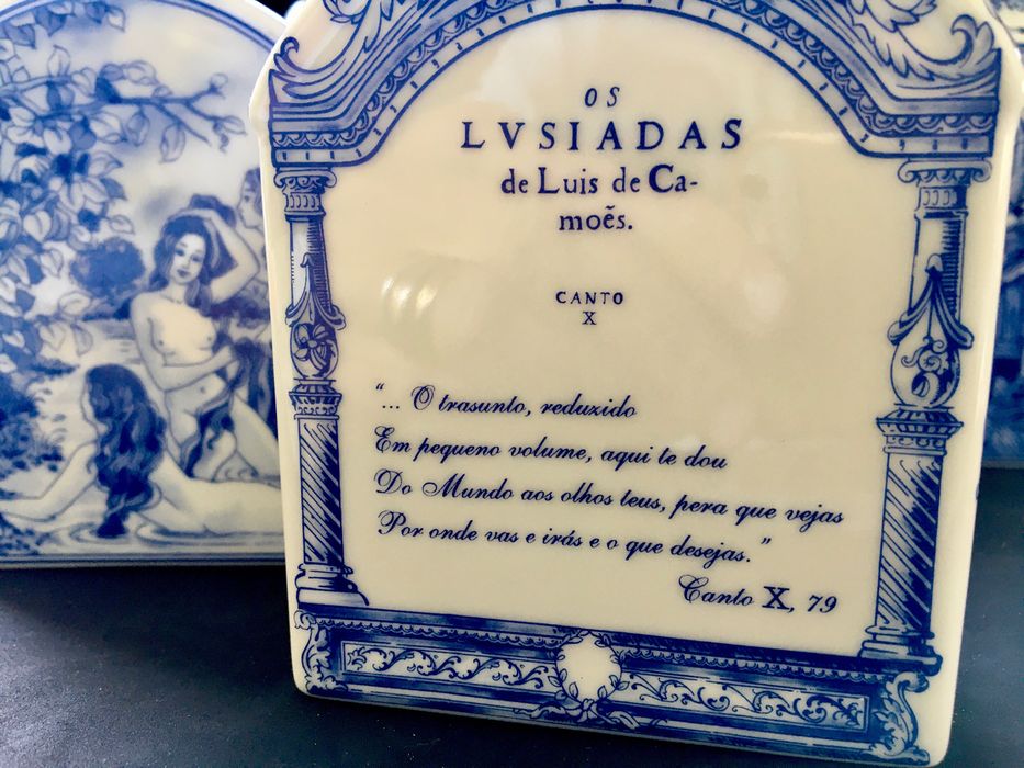 Frascos de chá “Cantos dos Lusíadas”