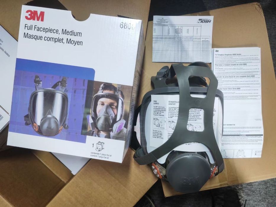 Maska 6800 3M rozmiar M pelnotwarzowa