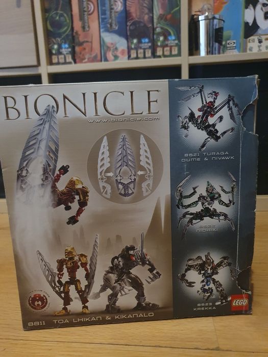 Bionicle Toa Likhan i Kikanalo zestaw Poznań Wilda
