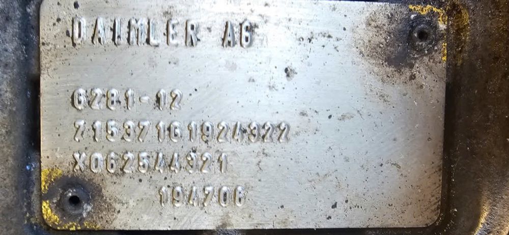 skrzynia biegow mercedes g281-12  arocs