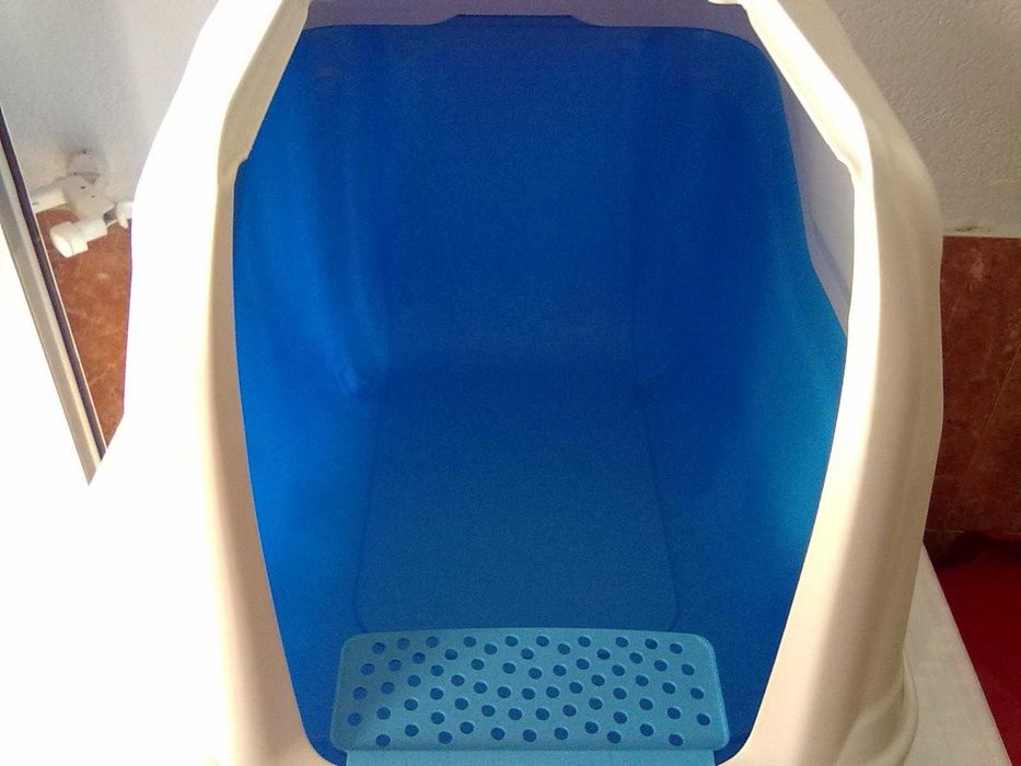 Moderna WC para gato como nova