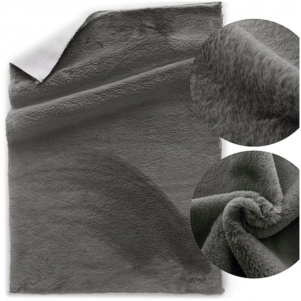 Dywan 60x90 Miękki Pluszowy Futerkowy do Sypialni Łazienki Rabbit 107