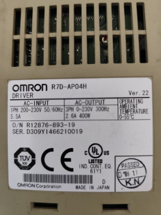 Сервопривід  Omron R7D-AP04H