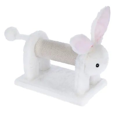 Arranhador em forma de coelho para gato (novo)