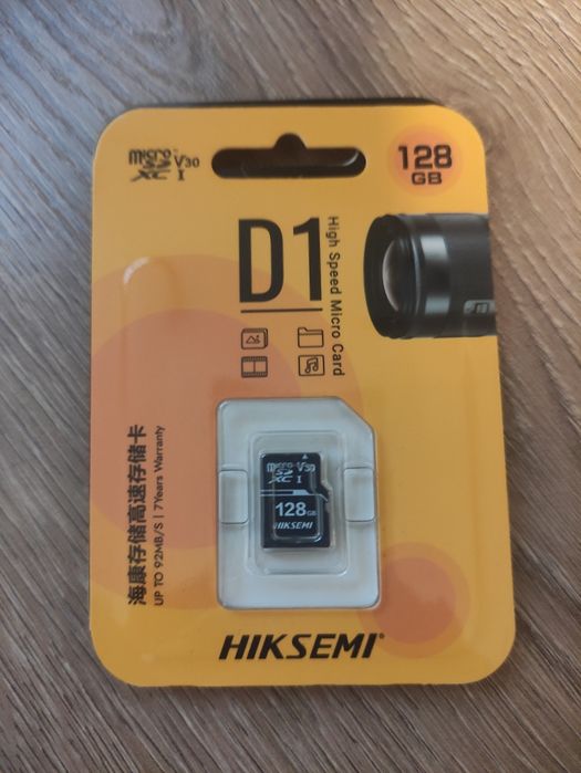 Картка пам'яті Hiksemi для камер Hikvision Dahua Ajax IMOU Ezviz