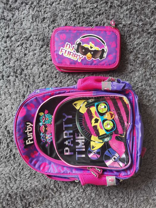 Plecak szkolny furby używany