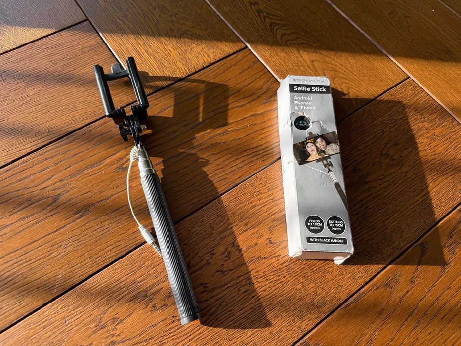 Selfie stick uchwyt kijek Signalex do 75 cm iPhone & Android okazja
