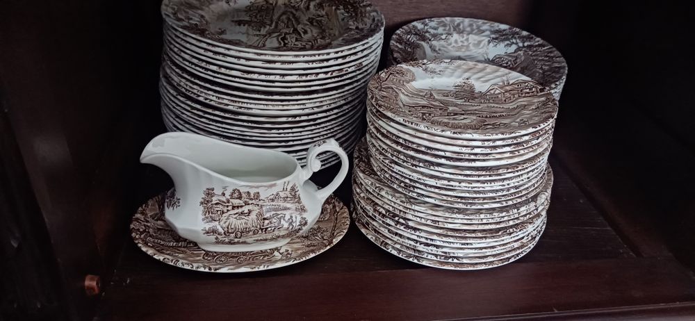 Serviço de jantar Ridgway Staffordshire England