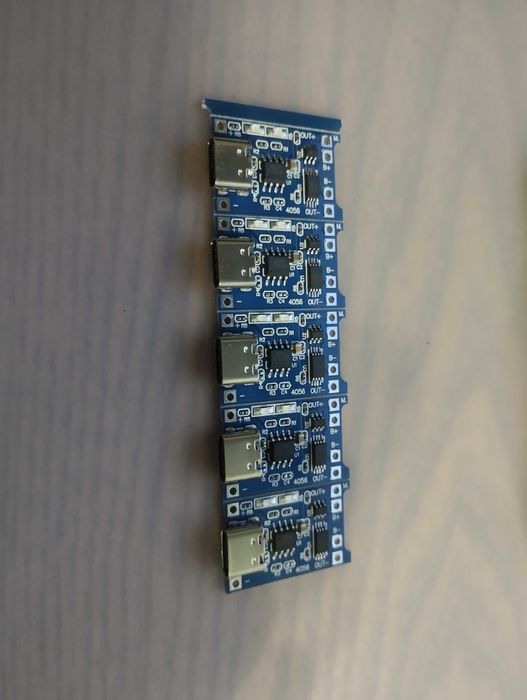 USB Type-C модуль зарядки с защитой Li-ion/Po аккумулятора/плата: 25 ...