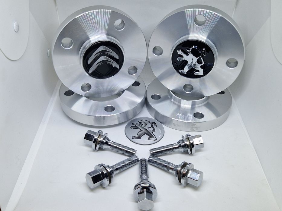 Проставки алюмінієві Citroen/Peugeot 4×108 65.1 Пежо/Сітроєн 15/20мм