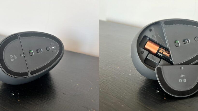 Mysz LOGITECH Lift Grafitowy