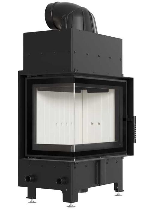 Kominek narożny w zabudowie wkład FLOKI S 10 Lat GWARACJI Lewin Brzesk