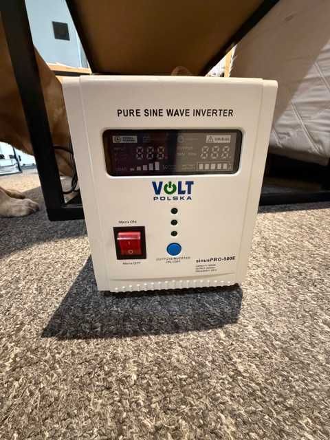 Zasilacz awaryjny UPS Volt Polska SinusPRO-500E + akumulator 100aH 12V