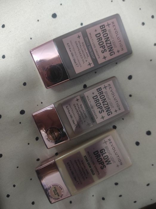 Revolution bronzing drops glow drops