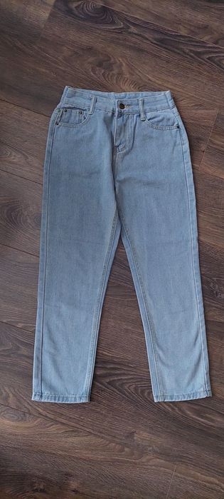 Spodnie damskie dżinsowe boyfriend XS