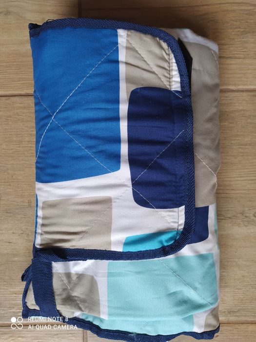 Koc piknikowy plażowy 125x165 Crivit mata plażowa