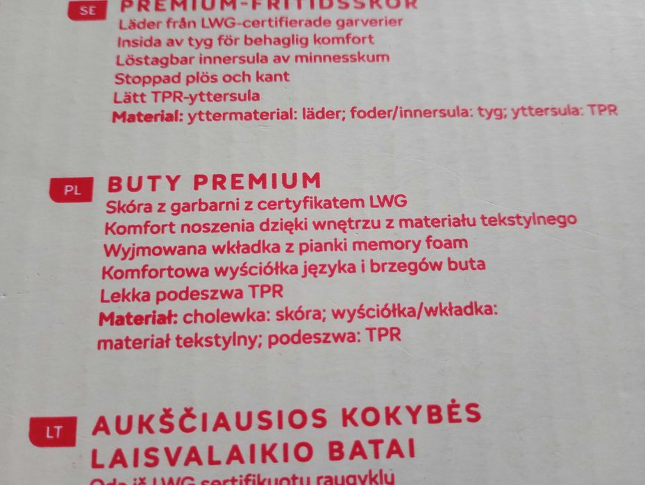 Buty sportowe skórzane esmara 40