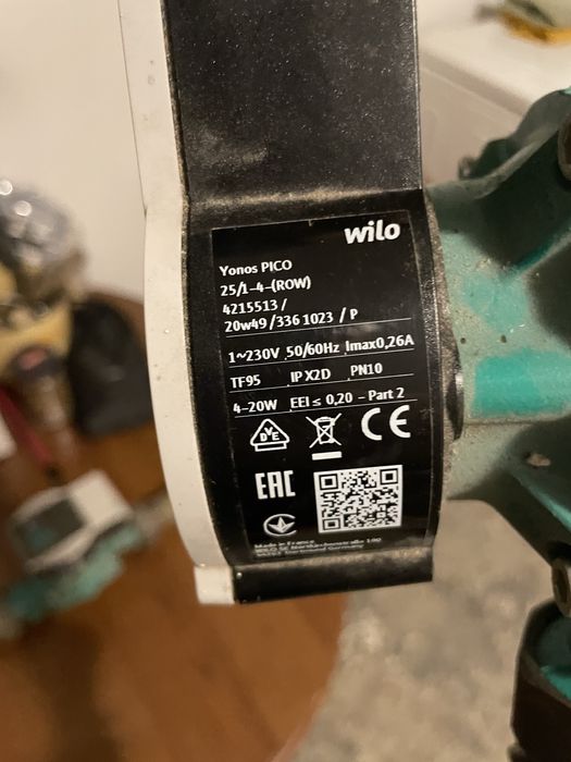 Wilo Yonos PICO 25/1-4 – pompa obiegowa CO – 2 sztuki – sprawne