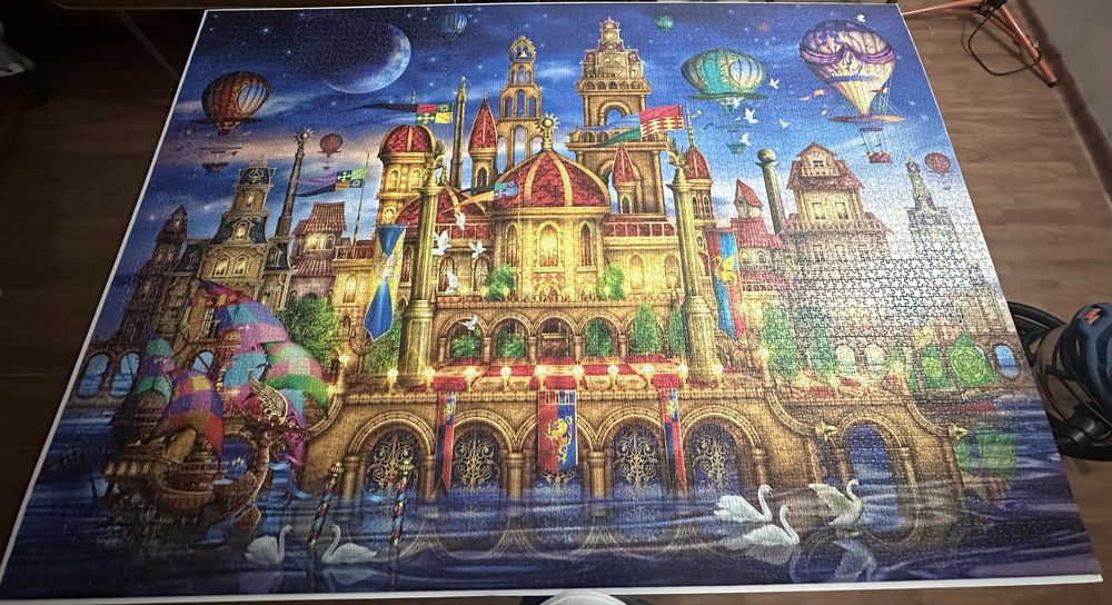 Puzzle MONTADO 6000 peças clementoni