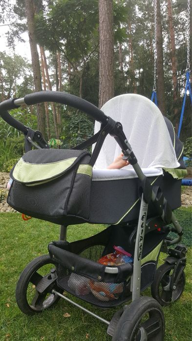 Wózek dziecięcy 3w1 Gondola Spacerówka Fotelik/Nosidełko