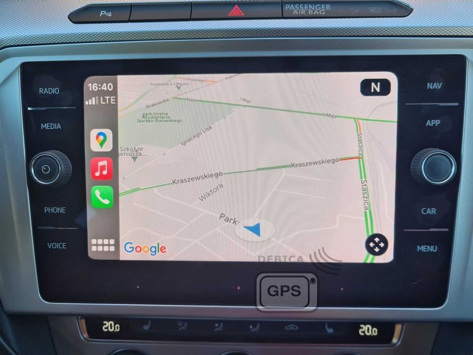 Android Auto CarPlay AppConnect Volkswagen VW MIB 2 Discover Media Map
