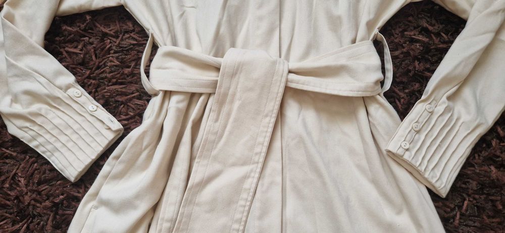 Beżowa Sukienka koszulowa Reserved L/XL