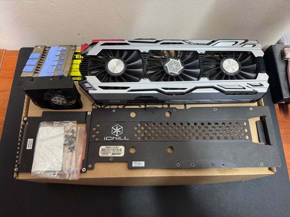 Охолодження відеокарти INNO3D GTX1070