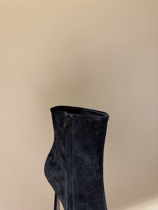 YSL сапожки натуральные сапоги ботинки ботфорты saint laurent туфли