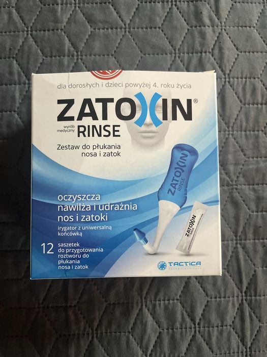 Zatoxin Rinse – zestaw do płukania nosa i zatok