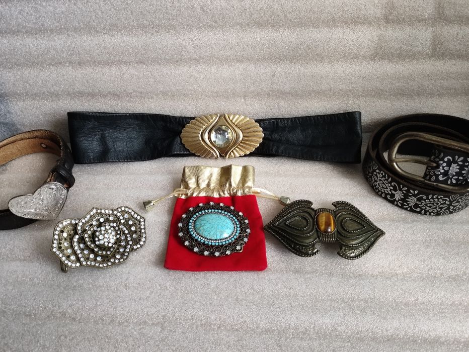 Винтажные ретро женские ремни и пряжки Levis, Gutos