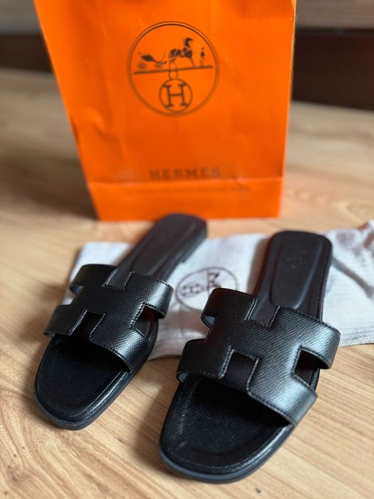 Klapki damskie Hermes