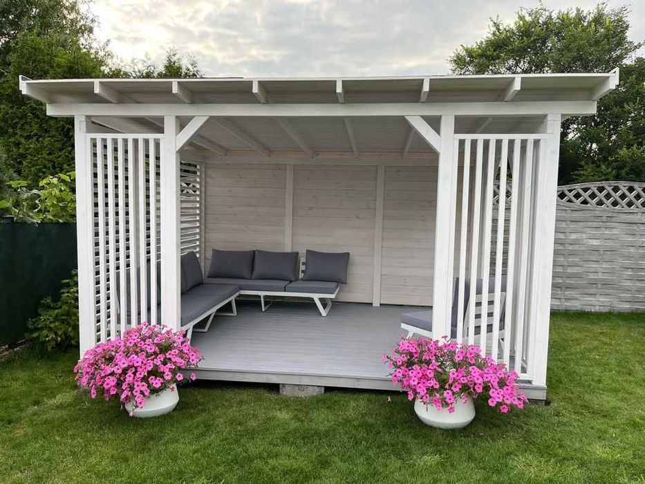 Nowoczesna Altana Ogrodowa "Mewa II" - 3x4m /Domki/Wiaty/Garaże